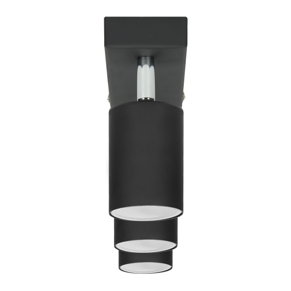 DOA SP 3 wall and ceiling light, GU10, max. 3x7W, IP20, black DOA SP 3 wall and ceiling light, GU10, max. 3x7W, IP20, black